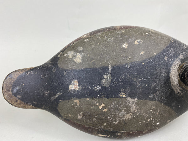 Illinois River Canvasback Painted as Mallard, Circa 1900's (#5712)