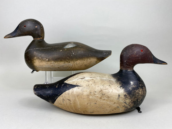 Pratt Canvasbacks Pair, Original Paint (#5734)