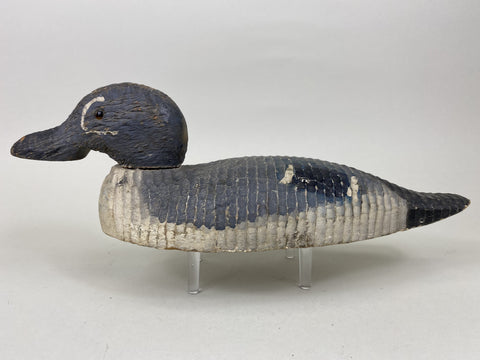 Rare Poitevin Bros. Bluewing Teal Drake, All Original (#5752)
