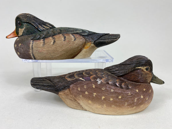 Miniature Pair of Wood Ducks (#5758)