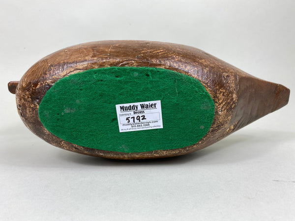 Solid Body, Unpainted, Circa 1920's (#5792)