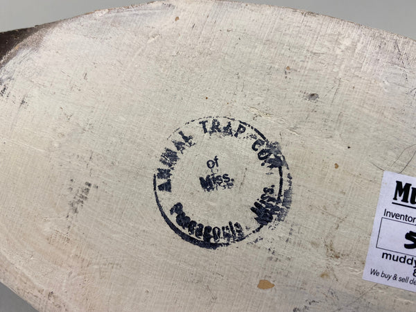 Animal Trap Blue Wing Teal, Excellent Condition (#5807)