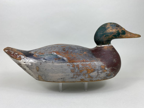 Mason Premier Mallard Drake, Worn Original Paint (#5834)