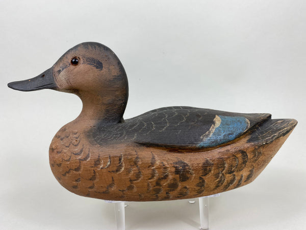 Dennis Edwards Blue Wing Teal Hen, All Original  (#5840)