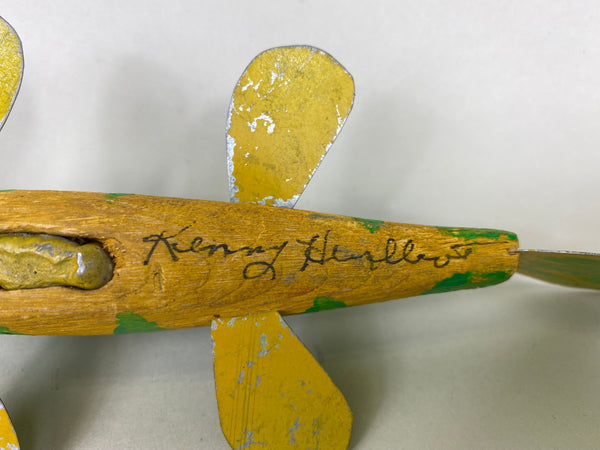 Fish Spearing Decoy Signed (#5892)