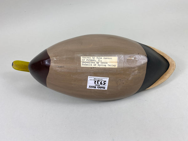 Tube Dawson Mallard Drake, Restored by Donna Tonelli (#5932)