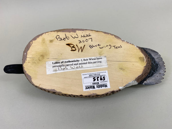 Bob Wiese Bluewing Teal (#5935)