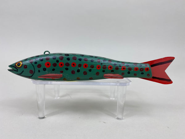 Art Marcy Spotted Trout Fish Spearing Decoy (#5969)