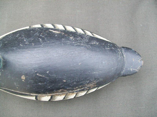 Ira Hudson Golden eye in old hunter working overpaint football style body