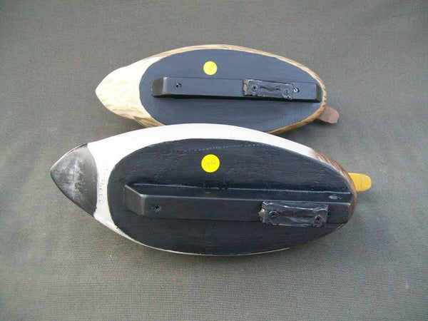 Pair of Borrett Working Mallards with Keel, Stamped