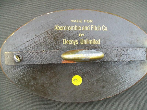Pair of Working Mallards Made for Abercrombie and Fitch Co by Decoys Unlimited
