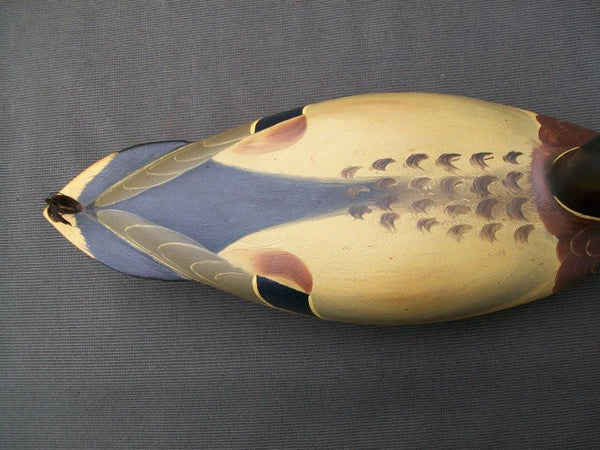 Bob Weeks Full Size Mallard Drake Comb Painting Stamped on Bottom