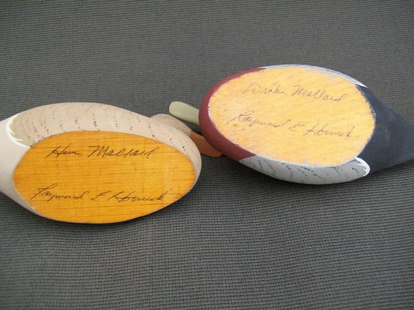 Raymond E. Hornick 1/4 size Mallard Pair