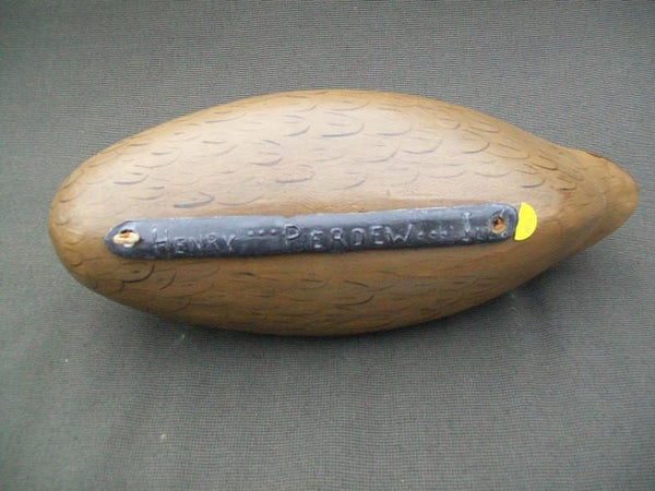 Perdew Style Sleeper Mallard Hen by Charles Moore with weight