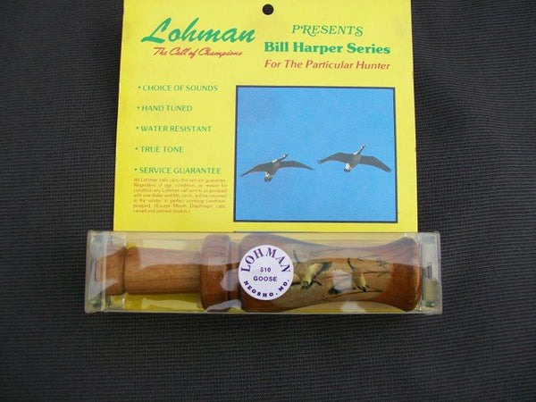 6 Lohman Calls New in Original Boxes and Case, Bill Harper Series