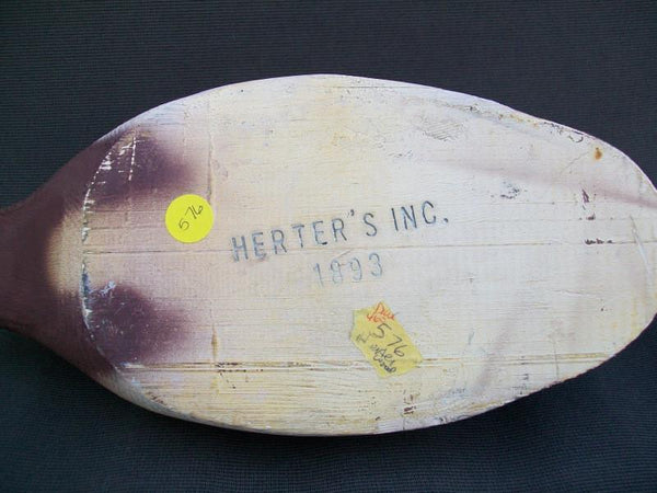 Very nice Herters 1893 Series Wood duck - stamped