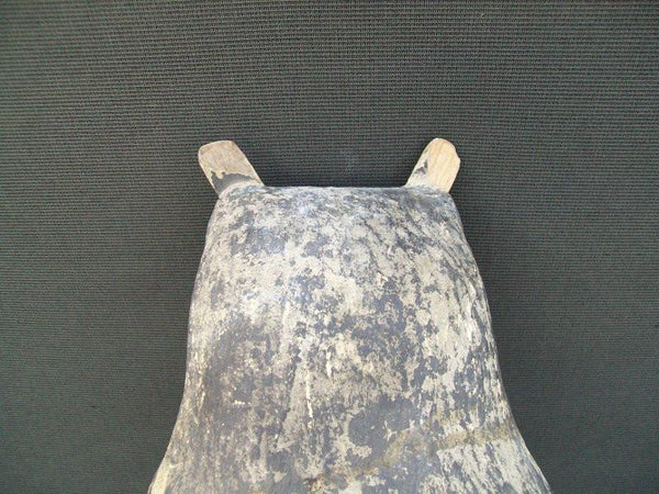 Rare Herters Owl with Dead Crow and Two Standing Crows, Balsa Wood