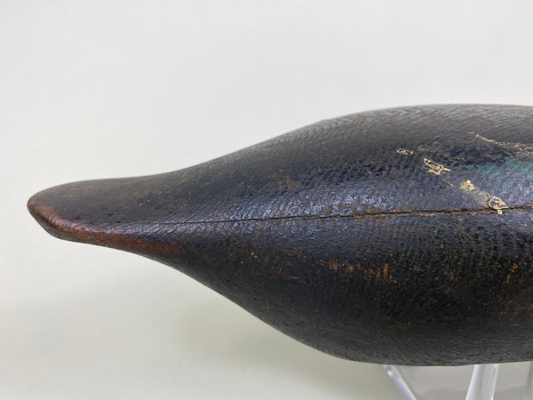 Late Mason Black Duck, Worn Original Paint (6099)