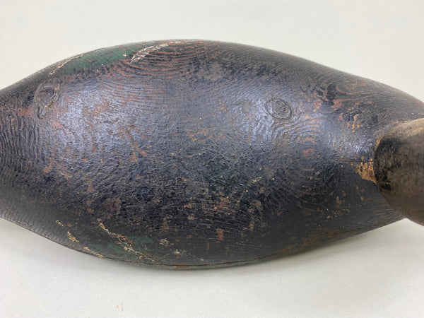 Late Mason Black Duck, Worn Original Paint (6099)