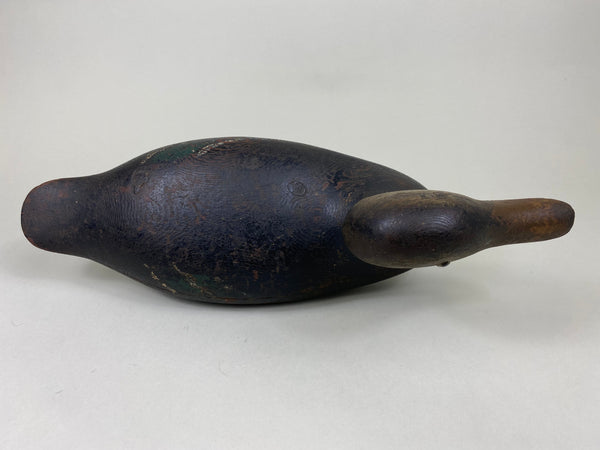 Late Mason Black Duck, Worn Original Paint (6099)