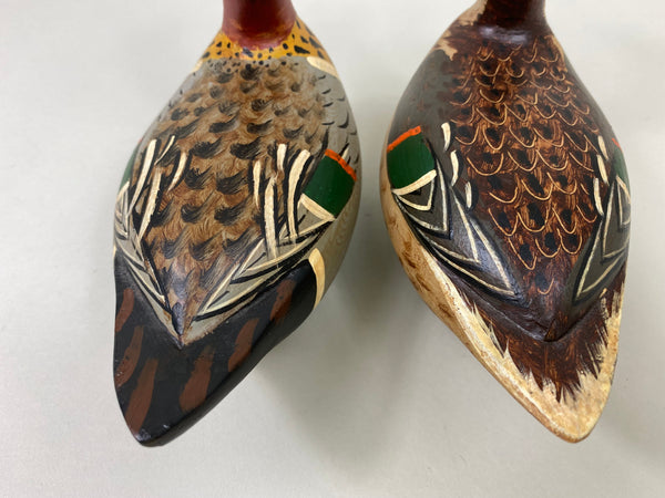 Pair, Undersized Jim Slack Green Wing Teals (#6083)