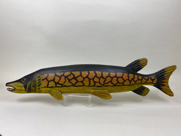 Carved Wooden Pike (#6105)