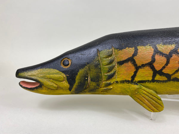 Carved Wooden Pike (#6105)
