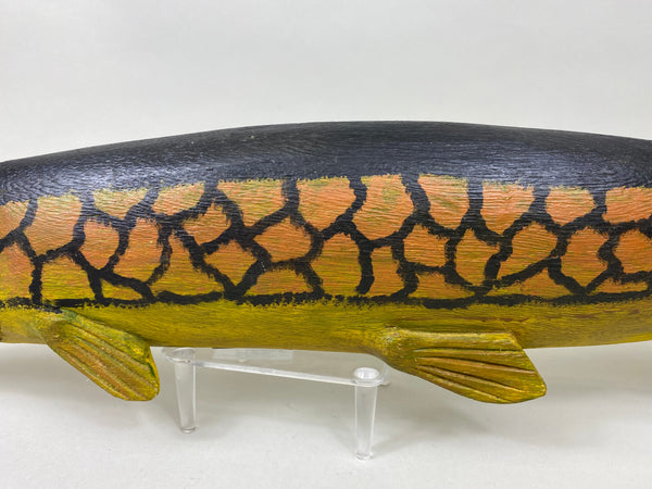 Carved Wooden Pike (#6105)