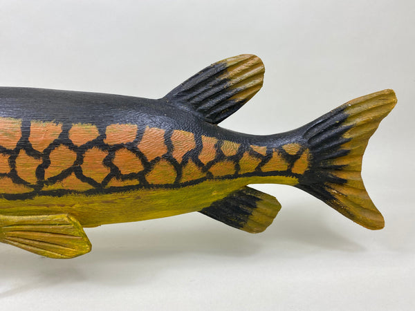 Carved Wooden Pike (#6105)
