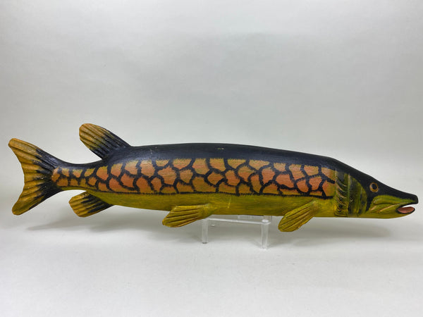Carved Wooden Pike (#6105)