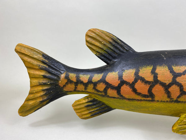 Carved Wooden Pike (#6105)