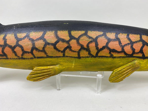 Carved Wooden Pike (#6105)