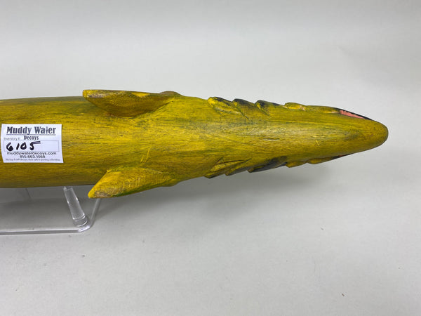 Carved Wooden Pike (#6105)