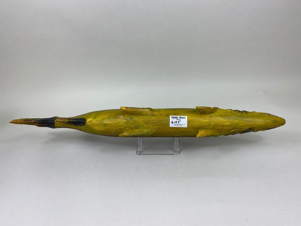 Carved Wooden Pike (#6105)