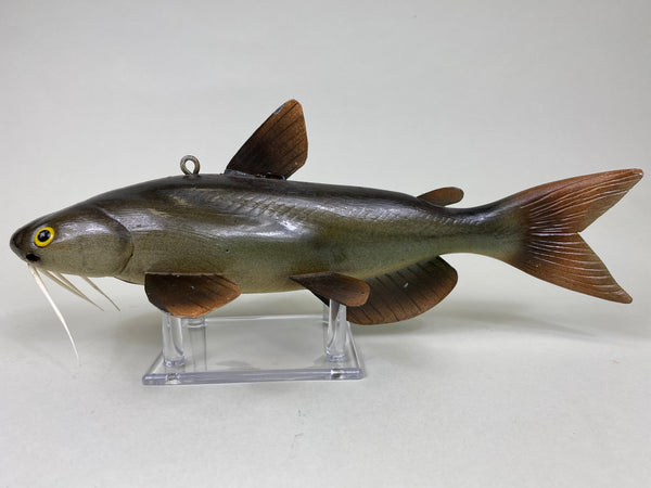 Marcel Meloche Carved Catfish (#6201)