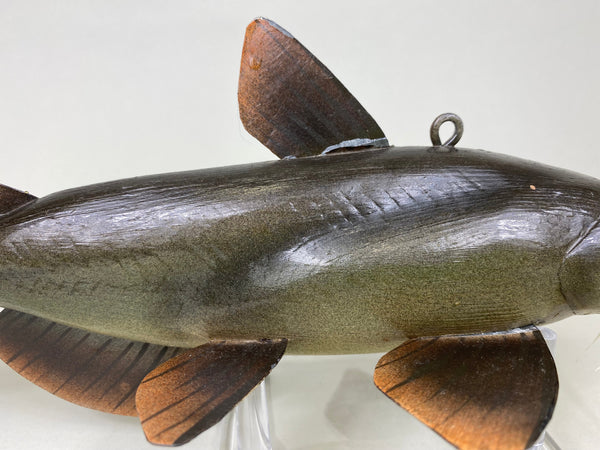 Marcel Meloche Carved Catfish (#6201)