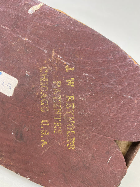 J.W. Reynolds Cloth over Wire, Original Stamp on bottom, Circa 1930's (#6238)