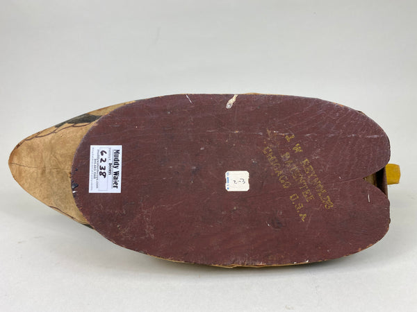 J.W. Reynolds Cloth over Wire, Original Stamp on bottom, Circa 1930's (#6238)