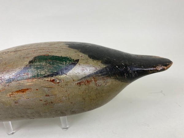 Mason Glass Eyes Mallard Drake, All Original (#6241)