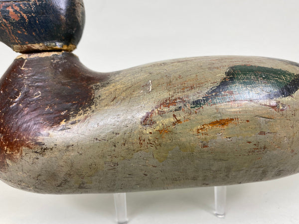 Mason Glass Eyes Mallard Drake, All Original (#6241)