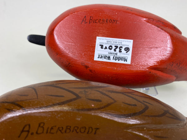 Andy Bierbrodt Cinnamon Teal Pair (#6320)