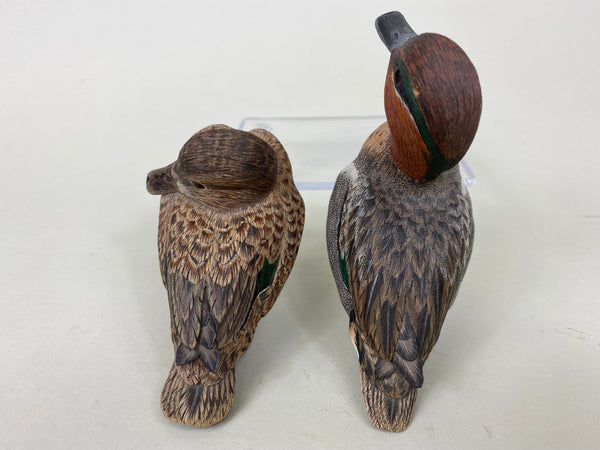 Mini Green Wing Teal Pair, Mike & Nancy Scherer (#6326)