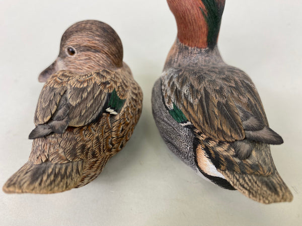 Mini Green Wing Teal Pair, Mike & Nancy Scherer (#6326)