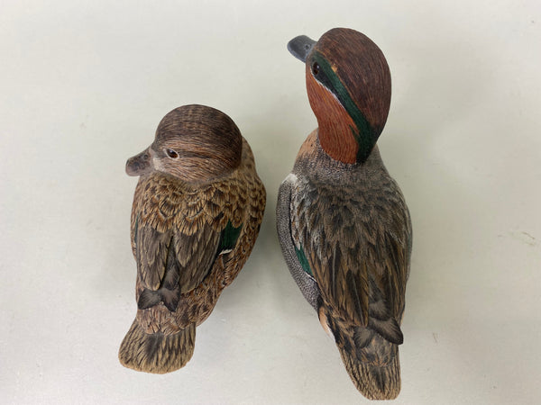 Mini Green Wing Teal Pair, Mike & Nancy Scherer (#6326)