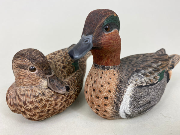 Mini Green Wing Teal Pair, Mike & Nancy Scherer (#6326)