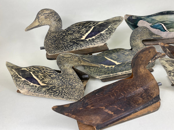 Johnson's Folding Fiber Board Mallard Decoys in Original bags (#6329)