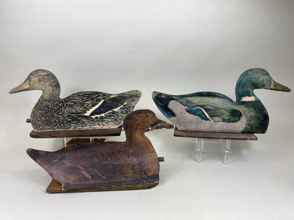 Johnson's Folding Fiber Board Mallard Decoys in Original bags (#6329)