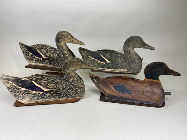 Johnson's Folding Fiber Board Mallard Decoys in Original bags (#6329)