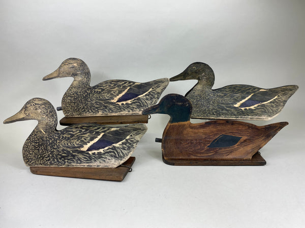 Johnson's Folding Fiber Board Mallard Decoys in Original bags (#6329)