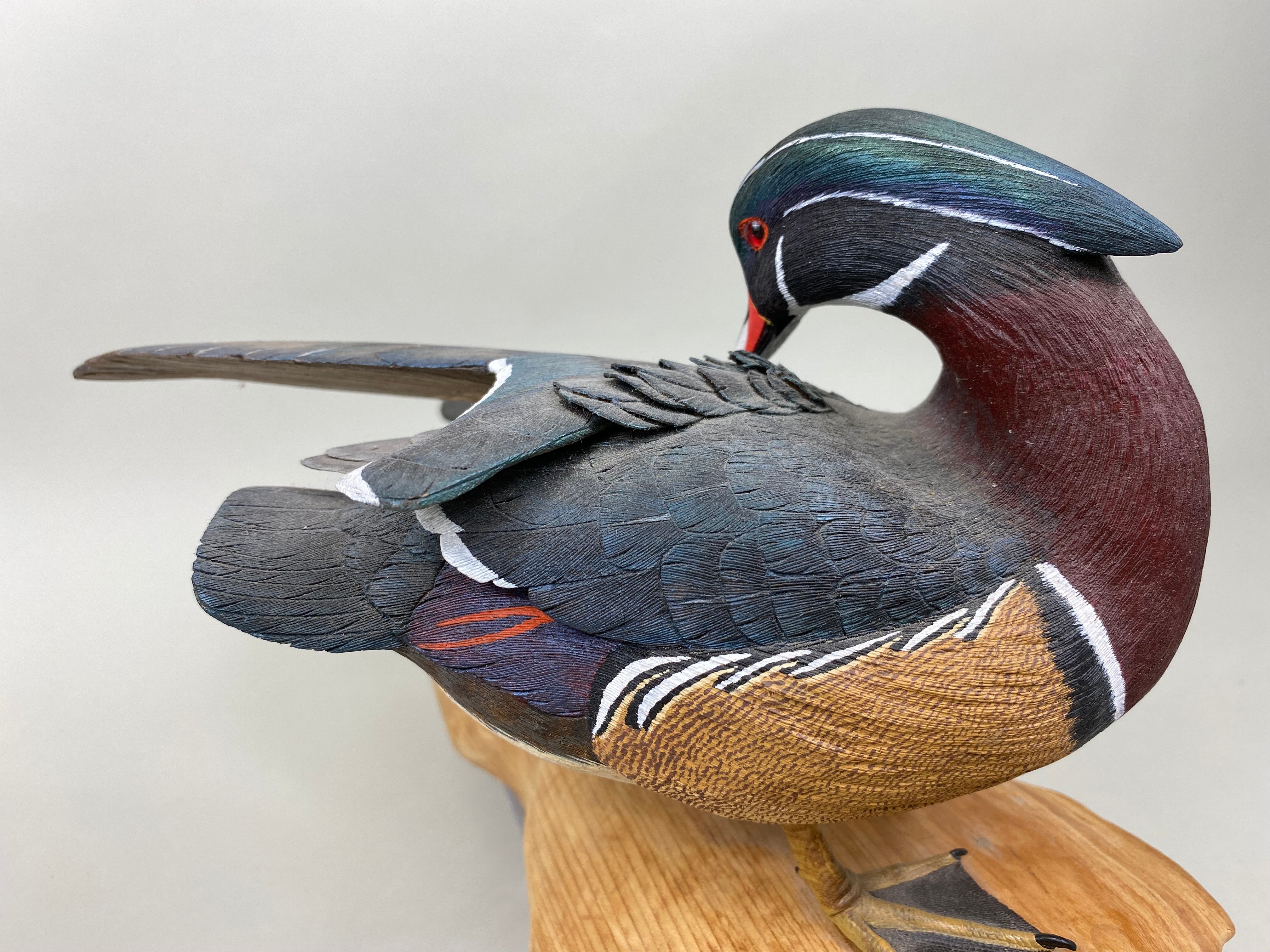 Joe Anderlik Wood Ducks Pair 6358 Muddy Water Decoys joe-anderlik-wood-ducks-pair-6358-muddy-water-decoys